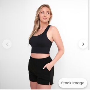 Senita Athletics Black Trek Shorts